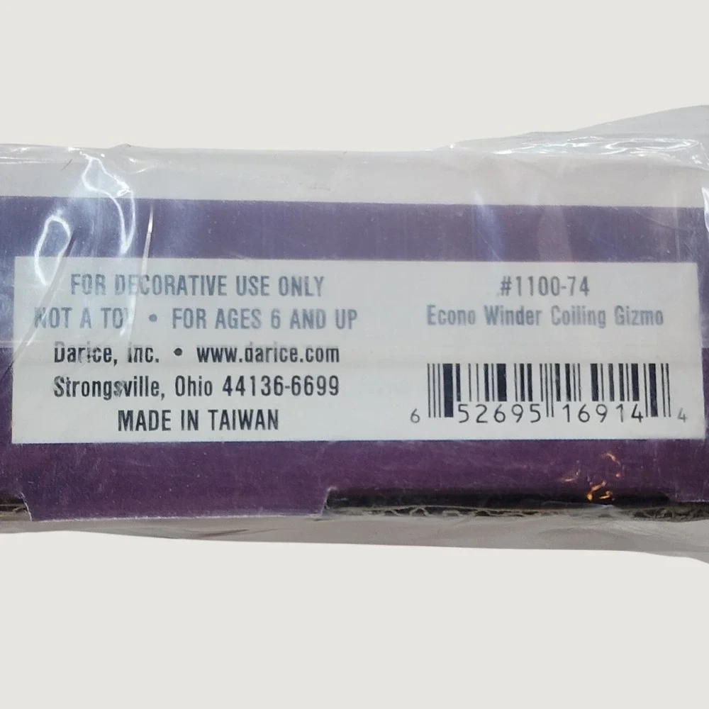 The Coiling Gizmo Econo‎ Winder Kit OS Purple Wire Jewelry Making Tool